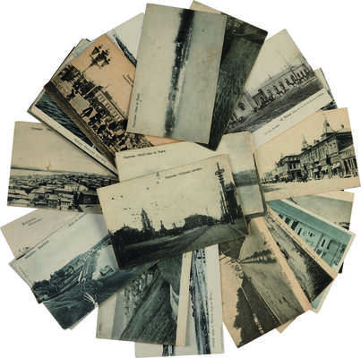 Виды городов и местностей Поволжья, 37 шт.: